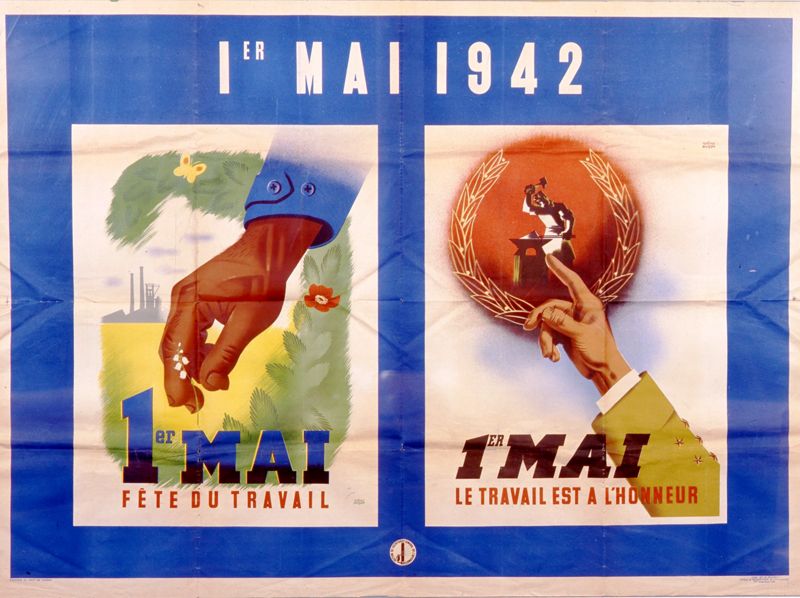 Affiche du 1er-Mai 1942