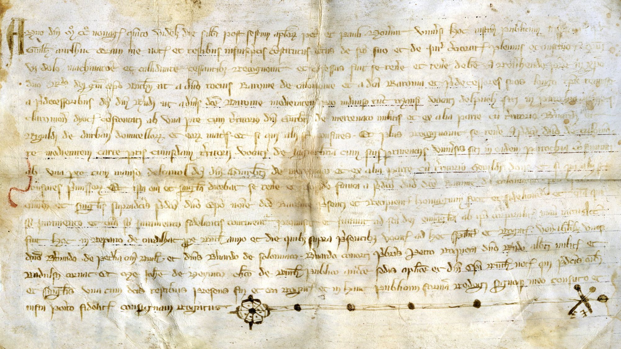 Huit siècles d'écriture notariale (XIIIe-XXe siècle)