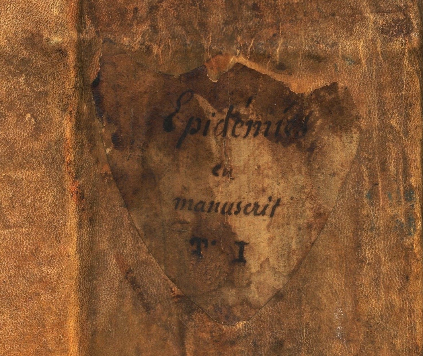 « Epidémies en manuscrit »