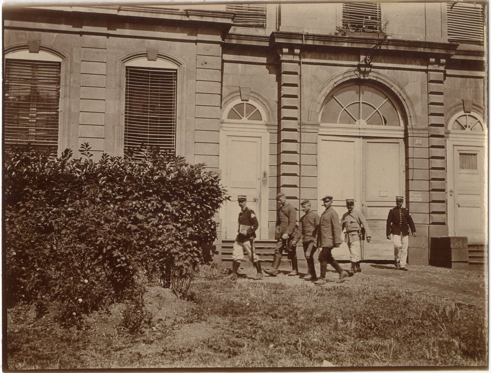 Prisonniers de guerre évadés à Aurillac (14 août 1916)