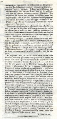La Revue du Cantal du mercredi 18 mars 1840